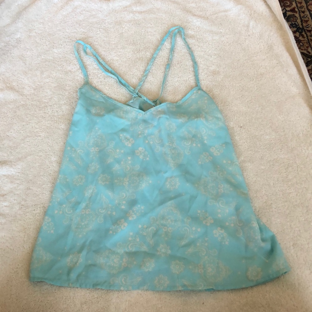 Patterned tank top